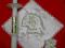 Szatka do chrztu-haft, chrzest, świeca +... RYPIN