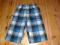 Nowe szorty w kratkę r.140-146.