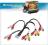 ZŁĄCZE RCA CINCH ALPINE IVA-D106 20 PIN  AUDIO
