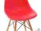 Krzesło jak EAMES czerwone MIA home passion