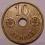FINLANDIA 10 pennia 1942 STAN MENNICZY-
