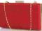 LUKSUSOWA KOPERTÓWKA PUZDERKO CZERWONA