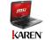 Laptop MSI GT70 i7 4800MQ 8GB 1TB GTX870M FullHD