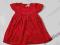 Aksamitna sukienka Ladybird, 1 1/2 -2 lata, bdb