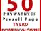 PRYWATNE PRECLE 50szt - TYLKO DOMENY GŁÓWNE. PAK1
