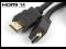 LK5 KABEL HDMI FULL HD v1.4 POZŁACANE WTYKI 50 CM