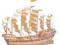 PUZZLE DREWNIANE 3D ŻAGLOWIEC DYNASTII MING