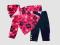 ŚLICZNY DRES CARTER'S!! BLUZA, SPODNIE  R.9m (74)