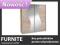 Szafa przesuwna FAST 0 180 z lustrem FurnitePL
