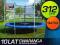 TRAMPOLINA OGRODOWA Z SIATKĄ 312cm NEO PRO 2w1