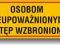 TABLICZKA NA DRZWI TABLICZKI ALUMINIOWE 23x9cm