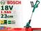 BOSCH PODKASZARKA KOSA AKU 23cm 18V ART 23-18 LI