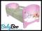 Łóżko OSKAR BABY BOO 140x70 pełna barierka mat. PK