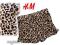 H&amp;M UROCZE SZORTY KR.SPODENKI PANTERKA 140/146