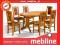 Stół 90x160 rozkładany i 6x krzeseł _M18 _MEBLINE