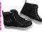 WIOSENNE SKÓRZANE TRAMPKI SNEAKERSY black 32