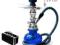 Shisha fajka wodna 1wąż 29cm kuferek + węgielki