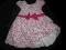 wytworna sukienka 9 miesiecy