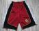 Czerwono czarne spodenki REBEL 140 cm 9-10 l