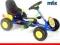 Pojazd na pedały GOKART Racing Car pompowany (blue