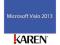 Microsoft Visio Pro 2013 PL Medialess od Karen