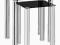 STOLIK STOLIKI 2SZT. MATRIX SZKLANY BLAT /075Z