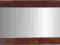 Kolonialne lustro z drewna palisander 175x90