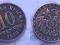 10 PFENNIG 1916 CESARSTWO NIEMIECKIE 1 wojna św