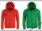 AA692 MODNA ZIELON BLUZA KAPTUR KICKERS R.158 CM