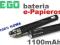 100% NOWA Bateria e-Papieros EGO 1100mAh GWINT 510