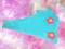 Apaszka dla psa FLOWERS blue r.3