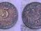 5 PFENNIG 1917 A CESARSTWO NIEMIECKIE 1 wojna św