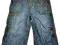 NEXT extra spodnie jeansowe 6-9 m-cy