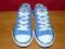 Converse niebieskie krótkie rozm 28 17cm
