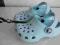 CROCS - NOWE BUCIKI,KLAPKI 4/5 21/22 wkł.12,5 cm