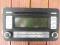Radio VW RCD 300 Passat Golf Touran Caddy