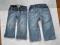 ZARA i ROXY 2 pary jeansy jeansowe spodenki 86 92