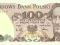 Banknot 100 zł - 1988r.