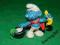 GUMOWA figurka z PRL - smurf 2