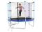 TRAMPOLINA 8ft (244cm) z SIATKĄ OCHRONNĄ DRABINKĄ