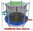 TRAMPOLINA OGRODOWA BATUT SIATKA EVO SPORT 244 cm