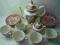 SERWIS KAWOWY DO KAWY ANGIELSKA PORCELANA