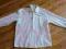 koszula dla chłopca biała z długim rękawem