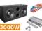 LANZAR MAX 12 Dual Bass 2000W + Monoblok DG1000.1