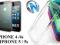 ETUI SILIKONOWE CLEAR CASE IPHONE 4/4s  5/5s 5c V1