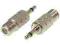 Adapter gniazdo F  - wtyk jack 3,5 mono