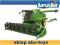 Bruder 02132 Kombajn zbożowy John Deere T670i