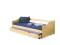Sosnowe dwuosobowe młodzieżowe łóżko LAURA