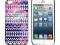 ETUI iPhone 5 5S HARD CASE AZTEC TRIBAL VINTAGE