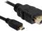 DELOCK Kabel HDMI - micro mini HDMI 2m V1.4 FullHD